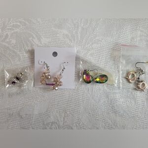 Elegant Assorted Earrings Set All NEW